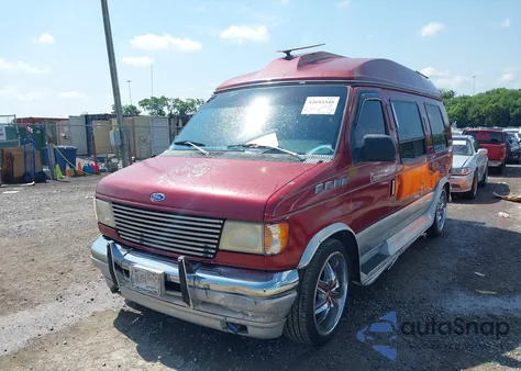 1992 Ford Econoline E150 Van из США, поврежденный, VIN 1FDEE14H3NHB26662